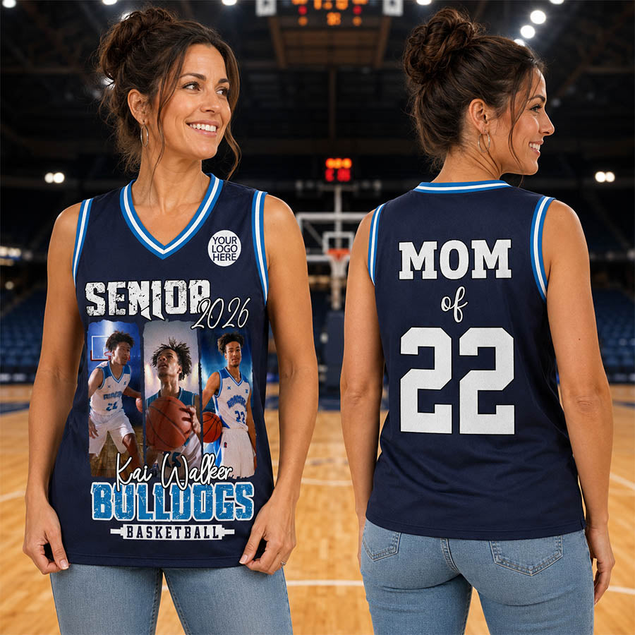 Custom Photo Basketball Player Basketball Jersey- Personalized Team Name School Name Jersey A2110 Vrs2