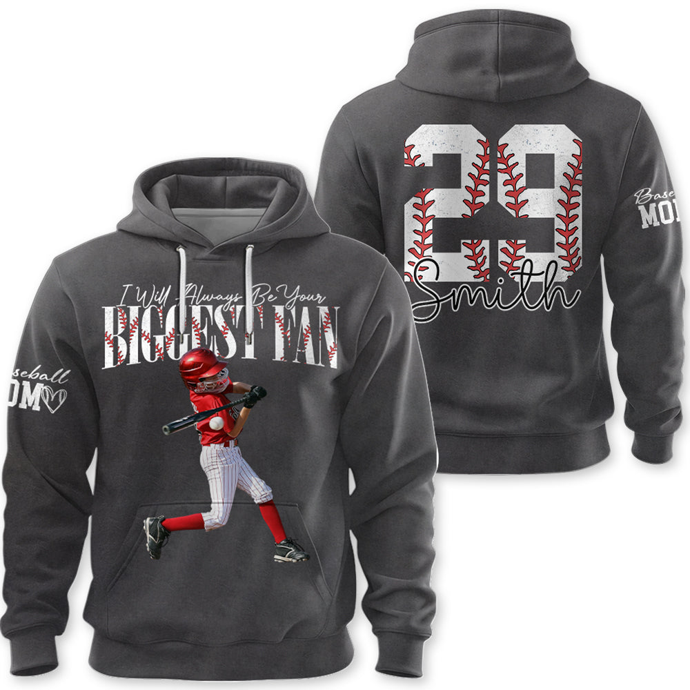 I'll Always Be Your Biggest Fan - Personalized Shirt For Baseball Lovers