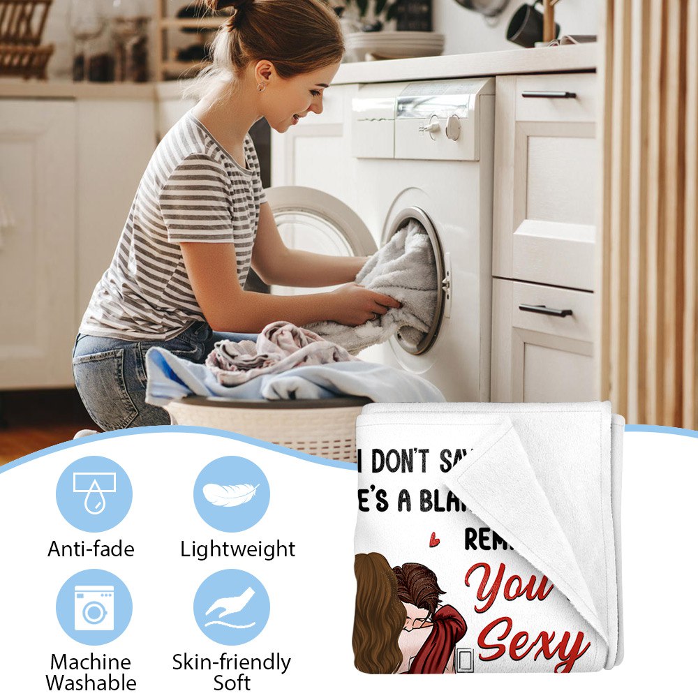 In Case I Don't Say It Enough Couples - Gift For Couples - Personalized Blanket Na02 Li29