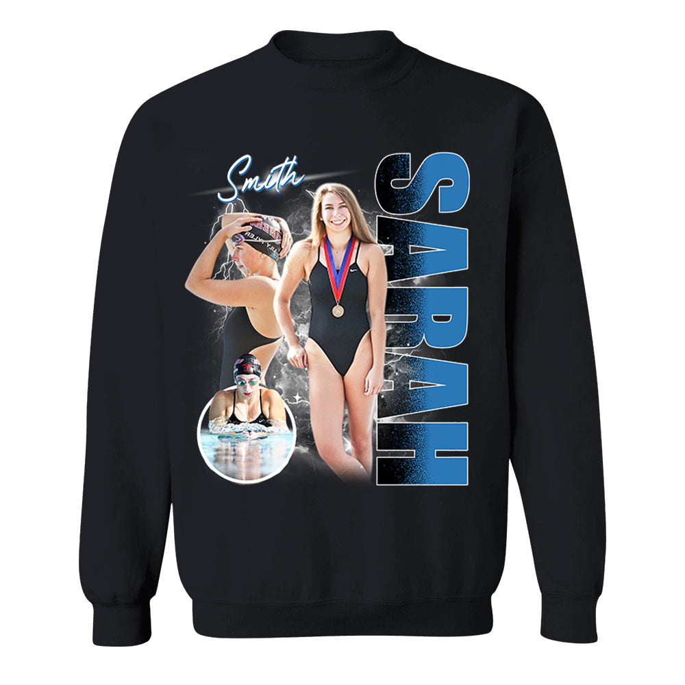 Custom Photo Swimmer Shirt - Gift for Swimming Lovers A2110 Pt99