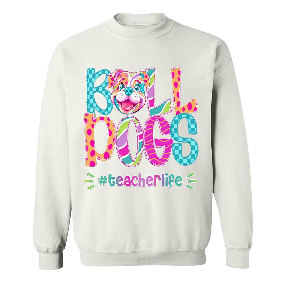 Personalized Mascot Spirit Shirt, Personalized School Spirit Tee, Colorful Team Name T-Shirt Hv01