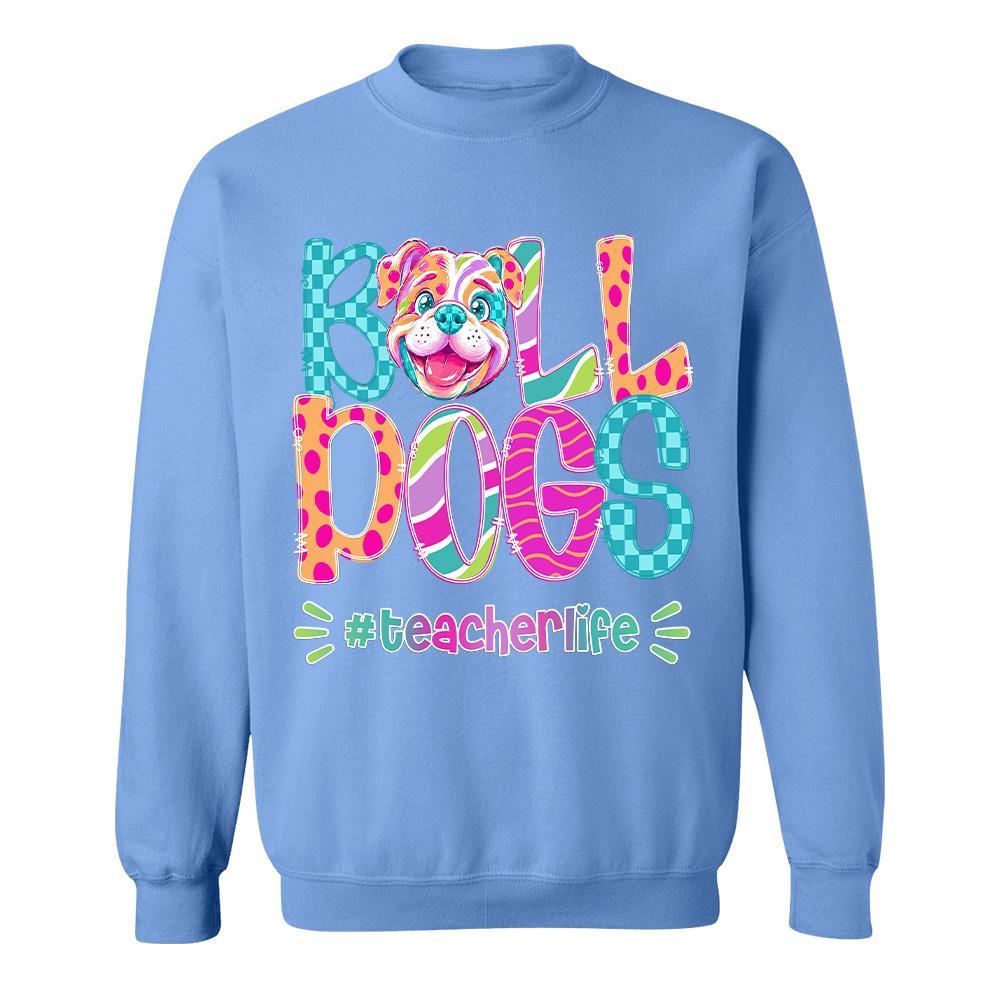 Personalized Mascot Spirit Shirt, Personalized School Spirit Tee, Colorful Team Name T-Shirt Hv01