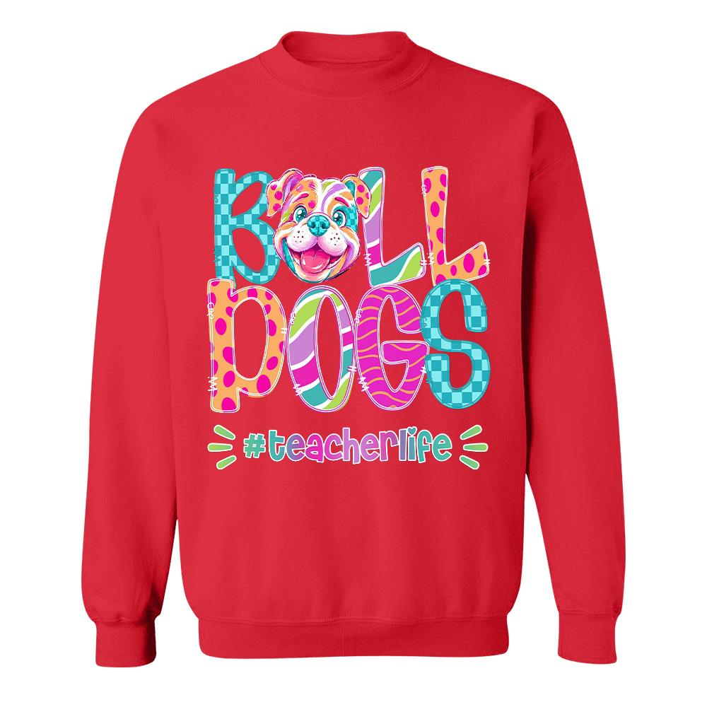 Personalized Mascot Spirit Shirt, Personalized School Spirit Tee, Colorful Team Name T-Shirt Hv01