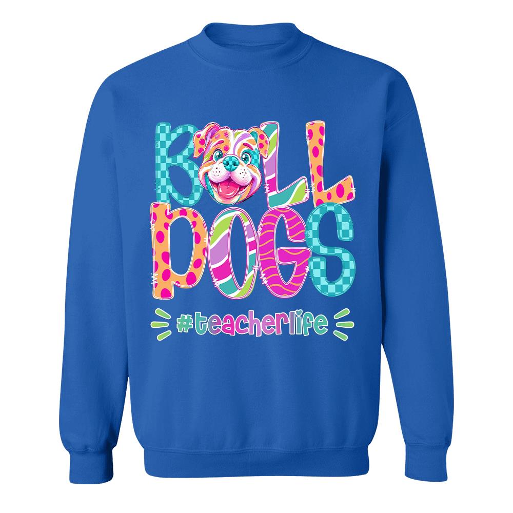 Personalized Mascot Spirit Shirt, Personalized School Spirit Tee, Colorful Team Name T-Shirt Hv01