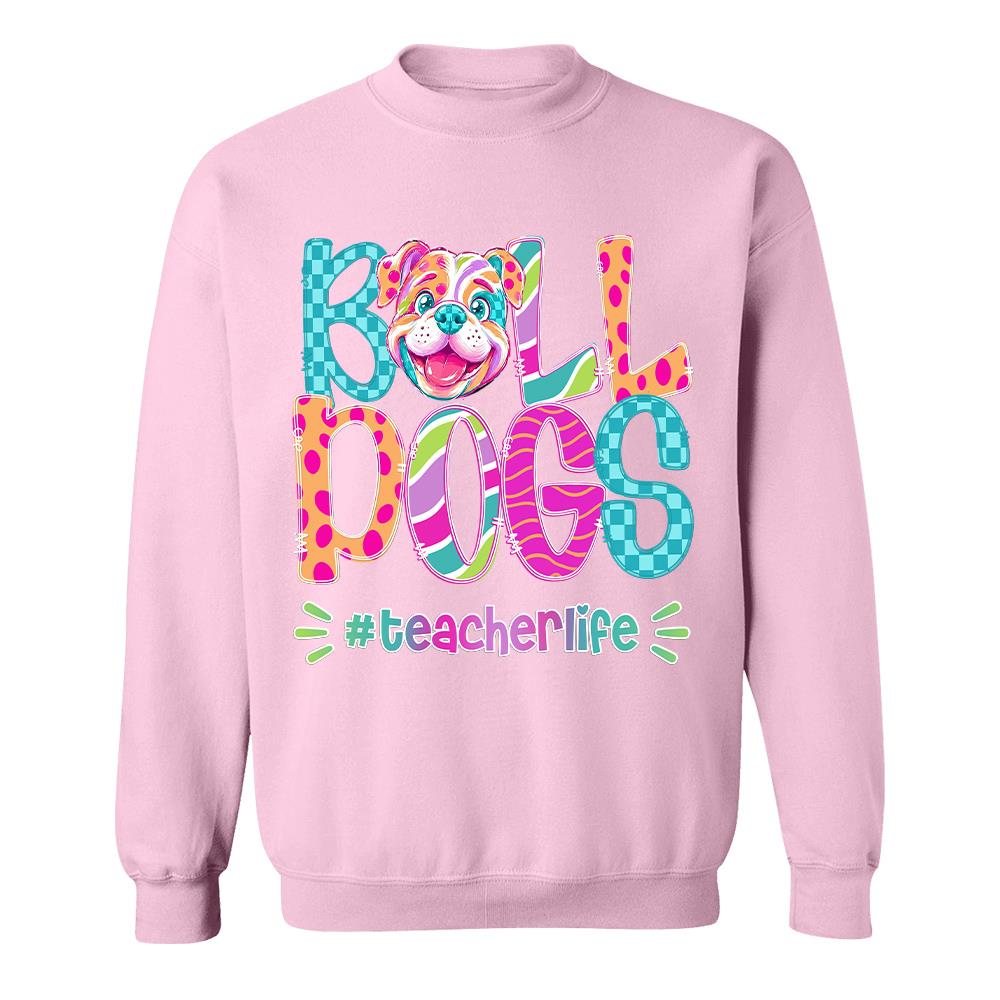 Personalized Mascot Spirit Shirt, Personalized School Spirit Tee, Colorful Team Name T-Shirt Hv01