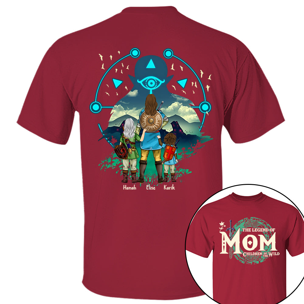 Custom Legend Of Mom Children Of The Wild Shirt - N3005 VH01