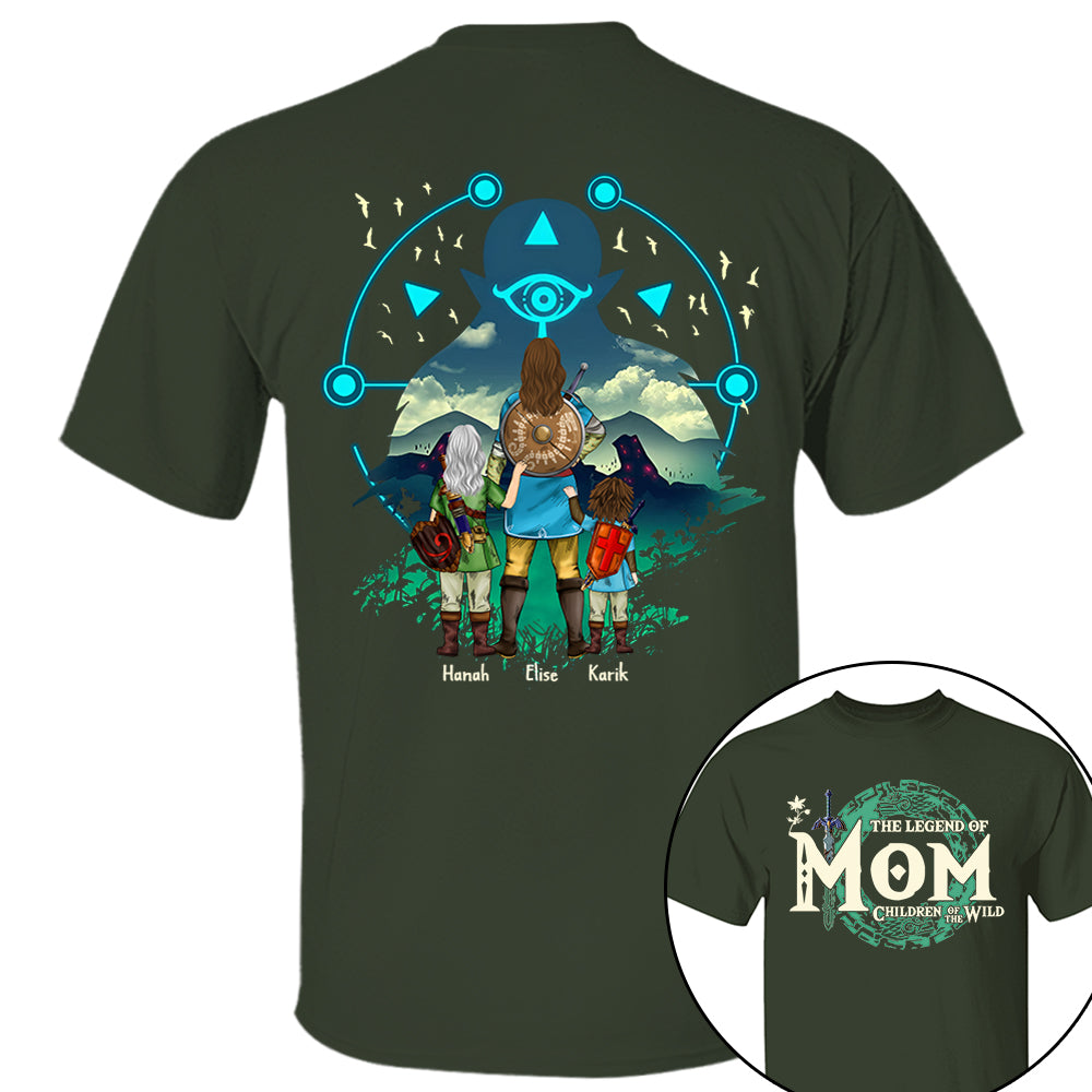 Custom Legend Of Mom Children Of The Wild Shirt - N3005 VH01