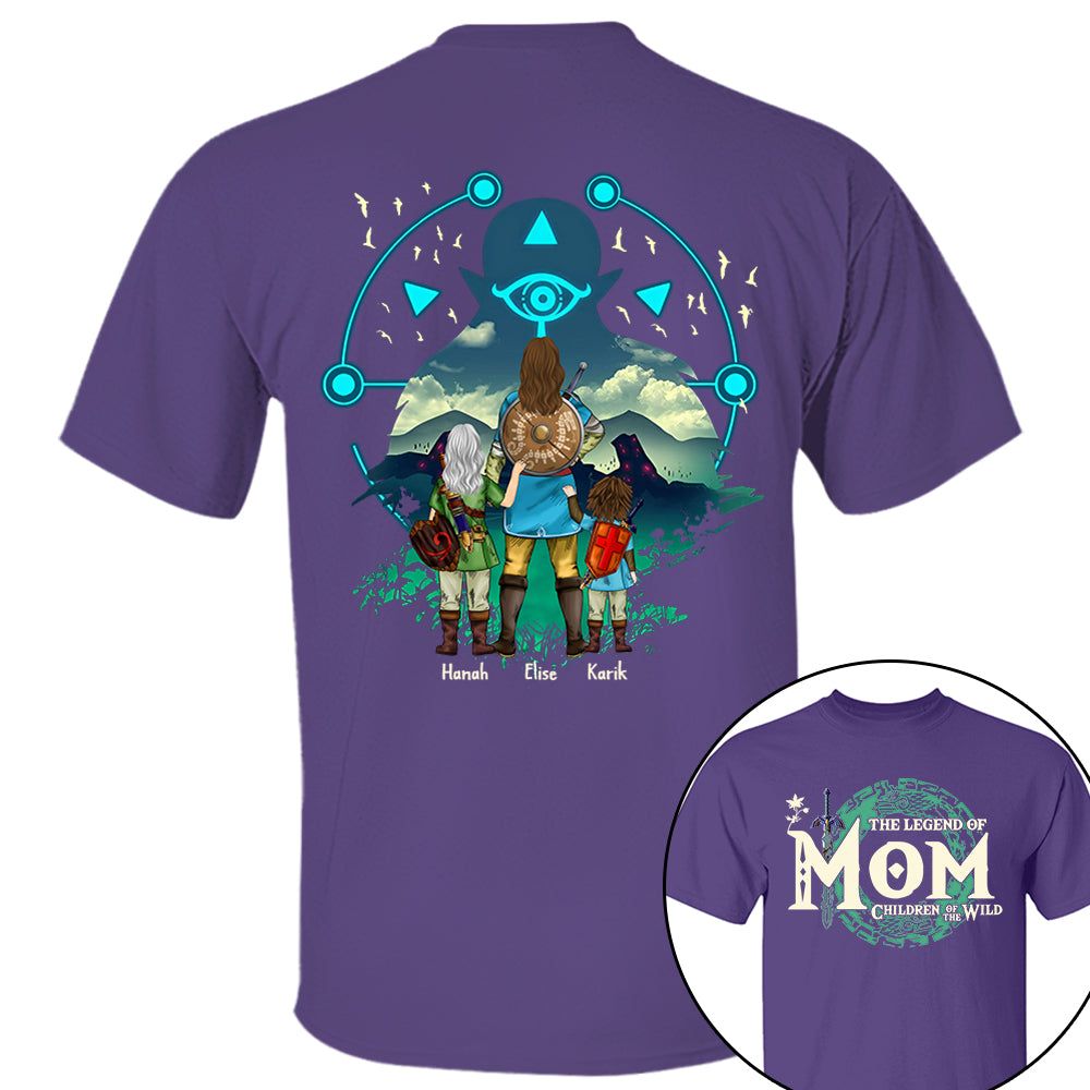 Custom Legend Of Mom Children Of The Wild Shirt - N3005 VH01