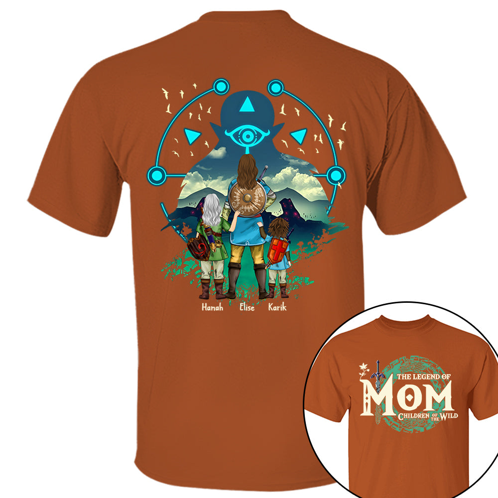 Custom Legend Of Mom Children Of The Wild Shirt - N3005 VH01