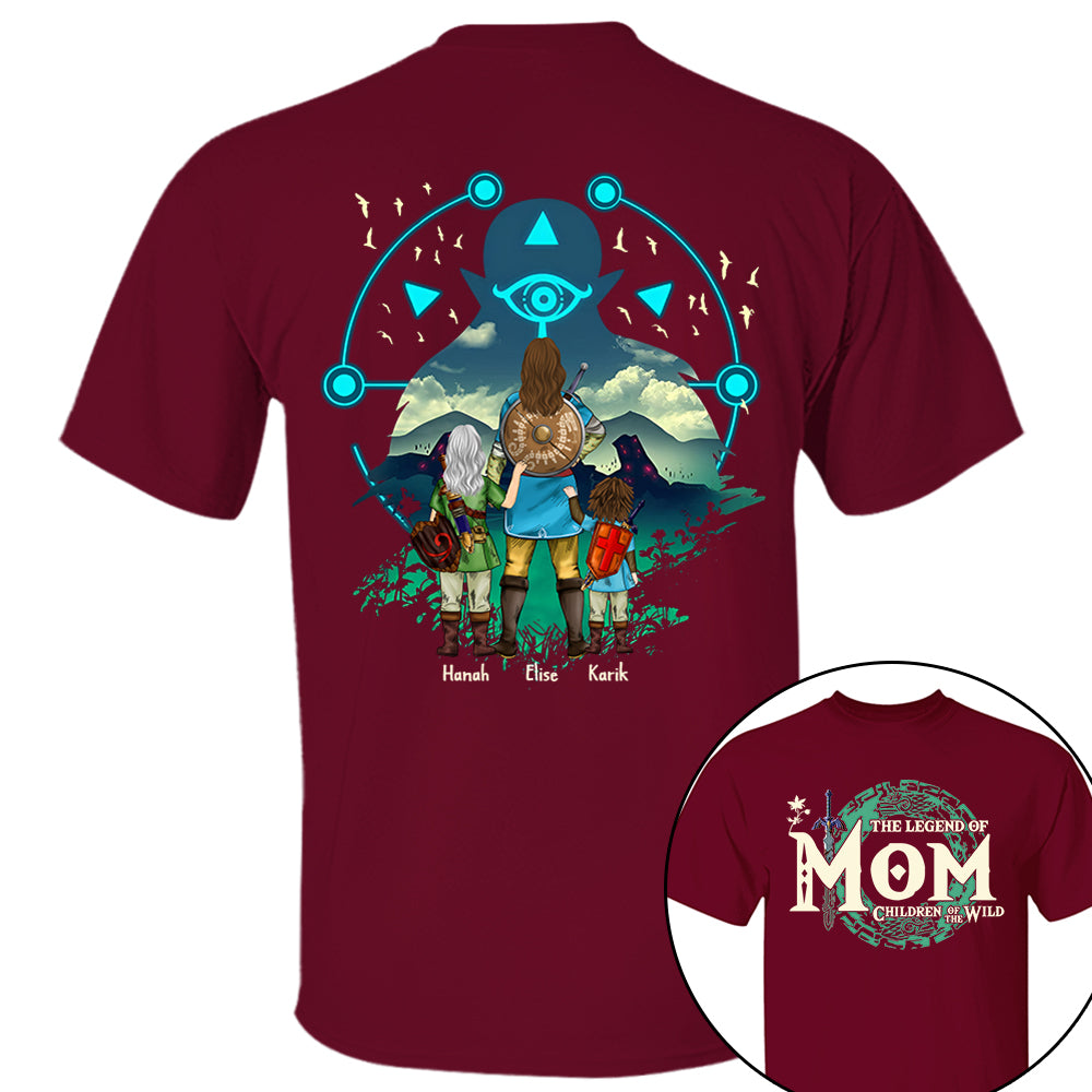 Custom Legend Of Mom Children Of The Wild Shirt - N3005 VH01