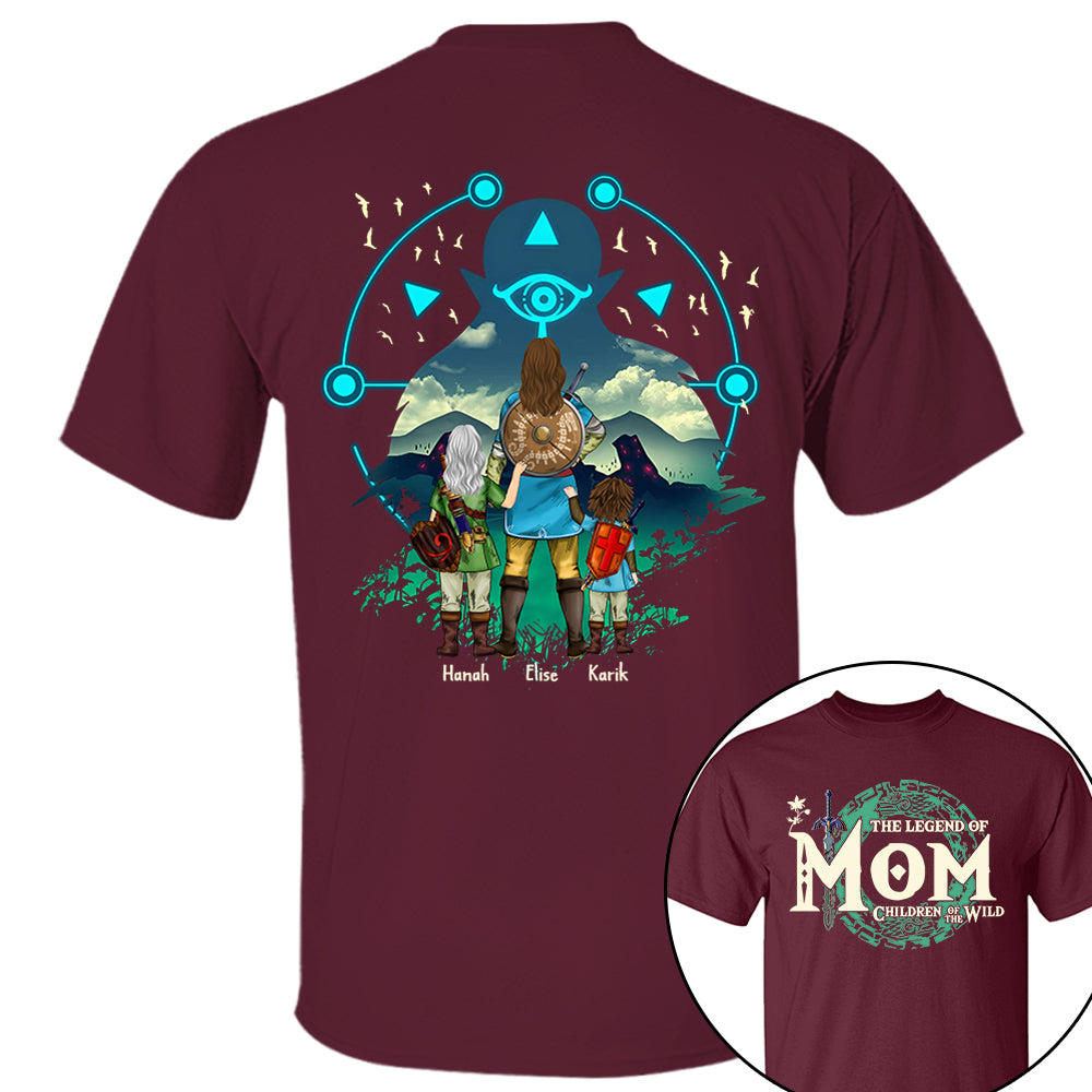 Custom Legend Of Mom Children Of The Wild Shirt - N3005 VH01