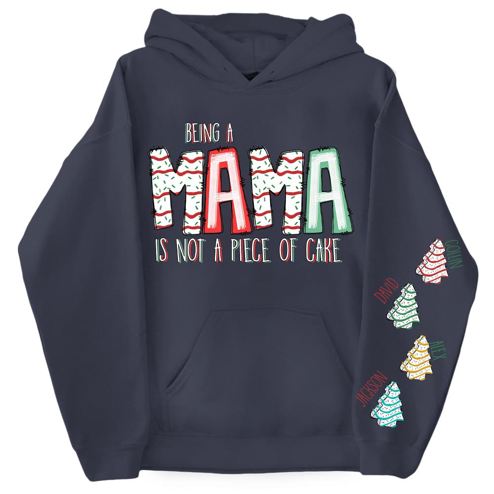 Personalized Being A Nana Is Not A Piece Of Cake Shirt For Grandma Nh00