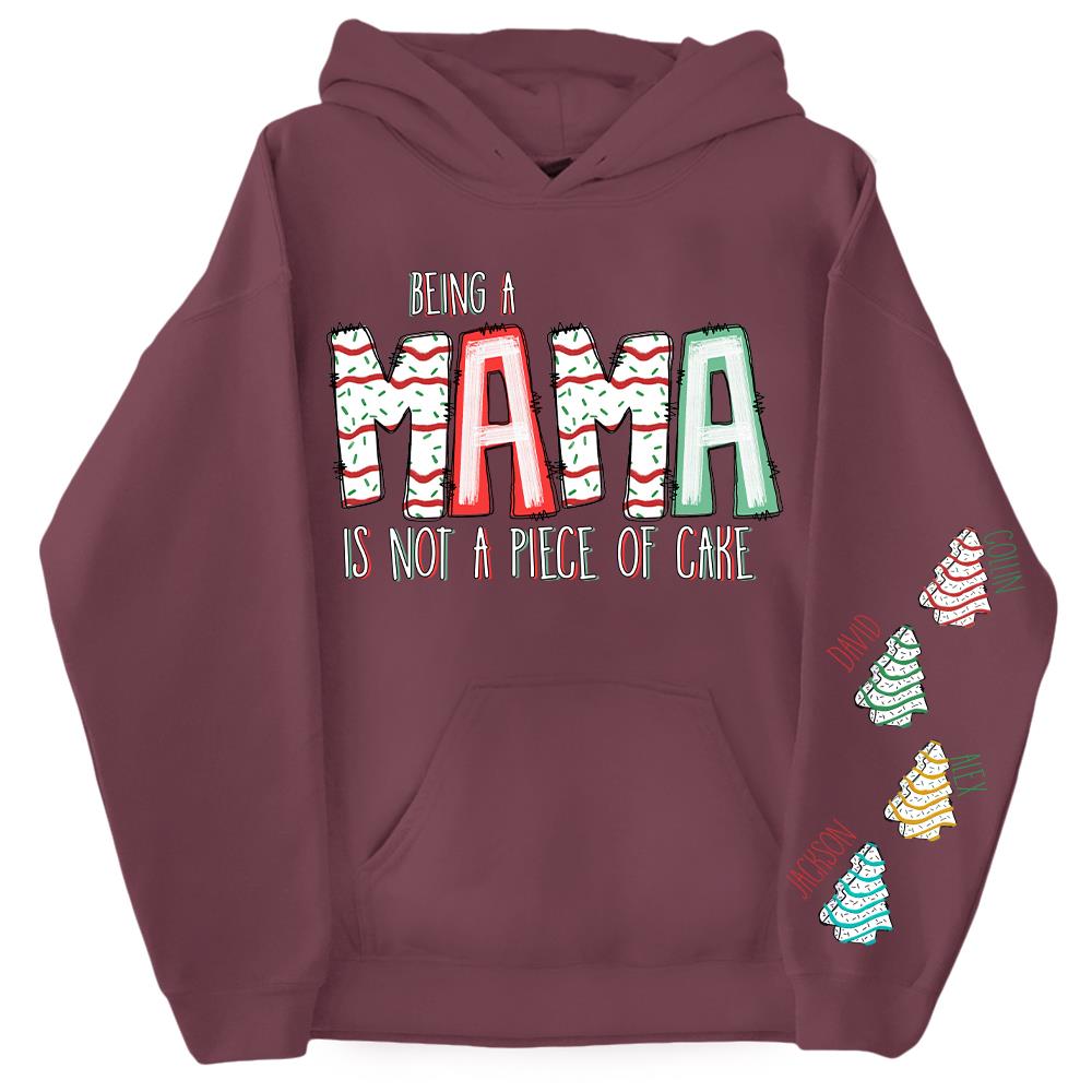 Personalized Being A Nana Is Not A Piece Of Cake Shirt For Grandma Nh00