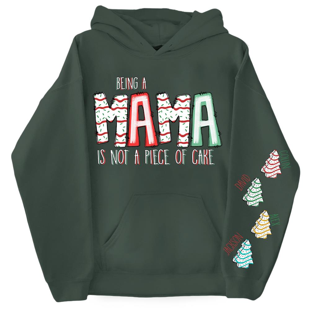 Personalized Being A Nana Is Not A Piece Of Cake Shirt For Grandma Nh00