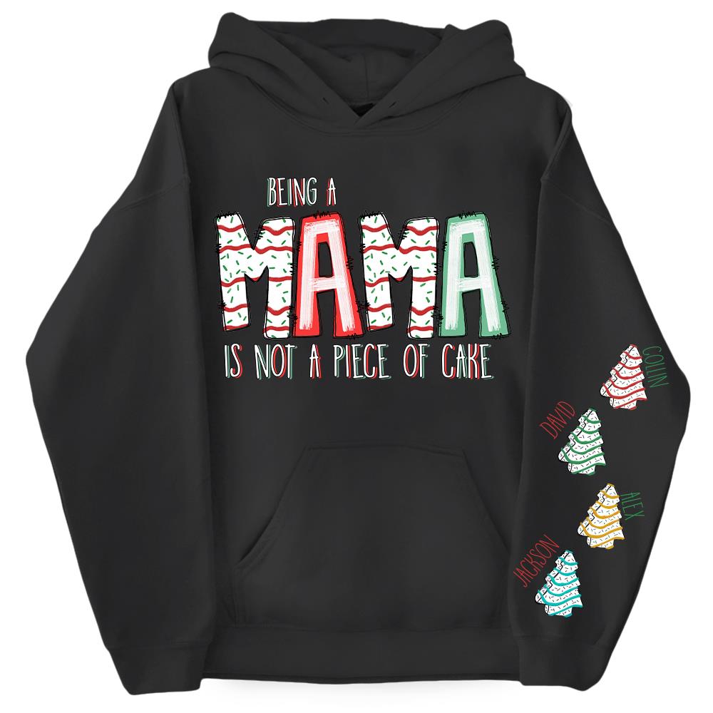 Personalized Being A Nana Is Not A Piece Of Cake Shirt For Grandma Nh00