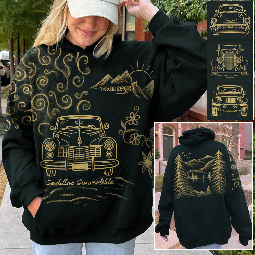 Personalized Bleach Style Car Shirt For Car Lover A2110
