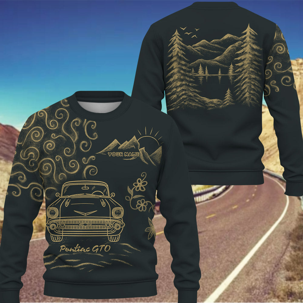 Personalized Bleach Style Car Shirt For Car Lover A2110