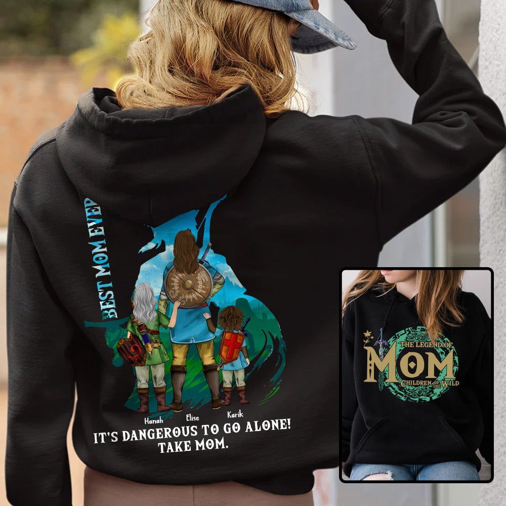 The Legend Of Mom, Children Of The Wild, Best Mom Ever - Personalized Shirt Gift For Mom DO98