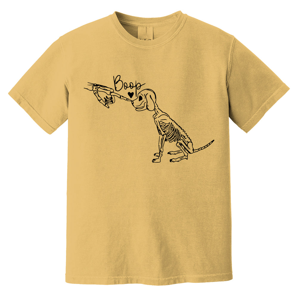 Comfort Colors Dog Skeleton Sweatshirt, Funny Dog Shirt, Dog Lover Gifts, Dog Mom Sweatshirt, Skeleton Sweatshirt, 2025 Happy Halloween