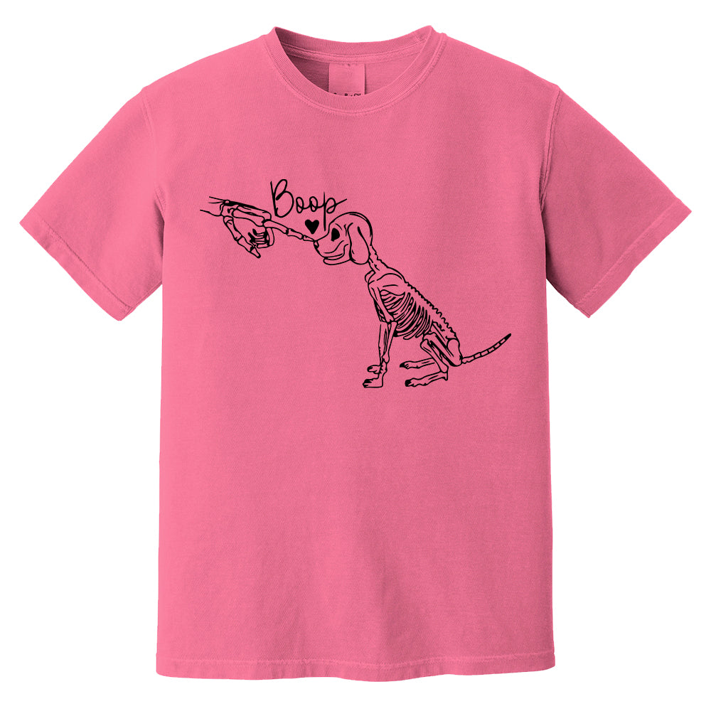 Comfort Colors Dog Skeleton Sweatshirt, Funny Dog Shirt, Dog Lover Gifts, Dog Mom Sweatshirt, Skeleton Sweatshirt, 2025 Happy Halloween