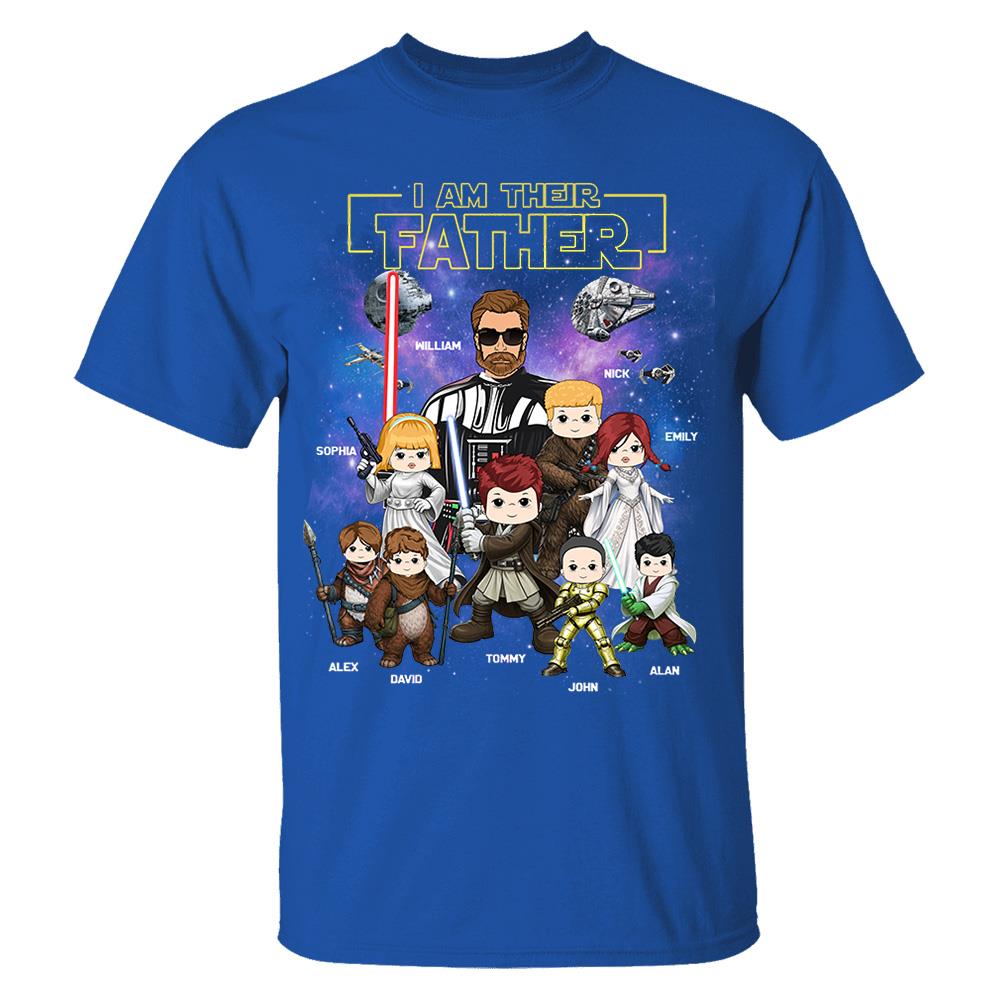 I Am Their Father Custom Vintage Style Shirt For Dad - Father's Day Gift New Nh00