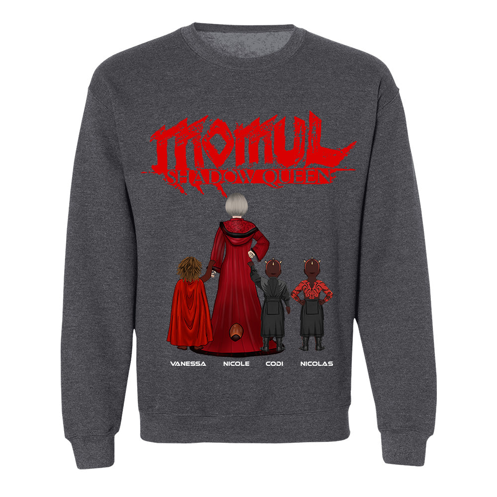 Personalized Momul Shadow Queen Shirt For Mom - Custom Mother's Day Gift 2026