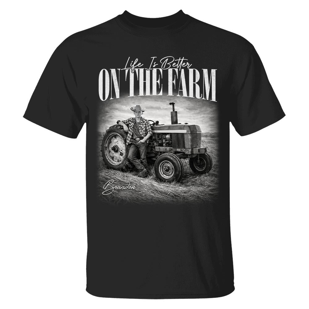 I’m Outstanding In My Field - Personalize Shirt For Farming Lover T1807 Hv01