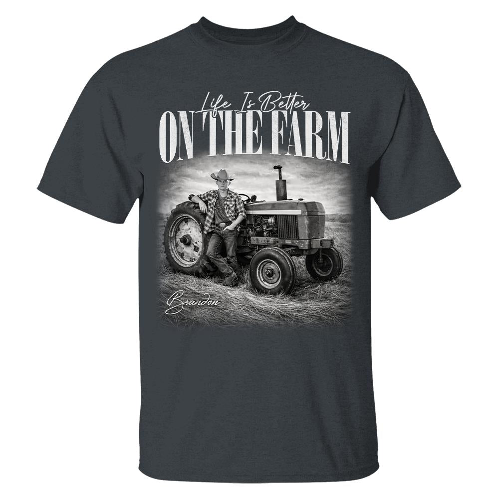 I’m Outstanding In My Field - Personalize Shirt For Farming Lover T1807 Hv01