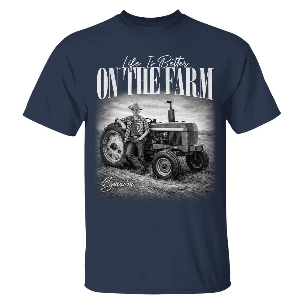 I’m Outstanding In My Field - Personalize Shirt For Farming Lover T1807 Hv01