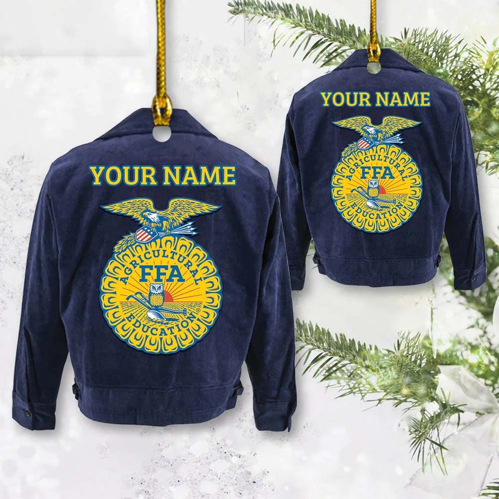 Personalized Farmers Suilt Ornament Future Farmers Of America Agriculture Farmers Acrylic Ornament