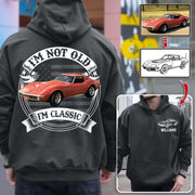 I'm Not Old I'm Classic Chevrolet Corvette C3 Stingray Graphic Personalized Car's Photo Quarter Shirt