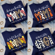 Personalized Baseball Mama Shirt, Custom Baseball Sports Grandma Nickname Shirt