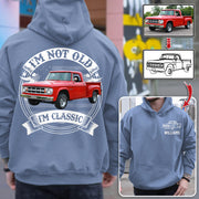 I'm Not Old I'm Classic Dodge D Graphic Personalized Car's Photo Quarter Shirt