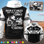 Take It Out & Play - Personalized Motorcycle Photo All Over Print Shirts - Gift For Bikers A2110 Pt99 KL07