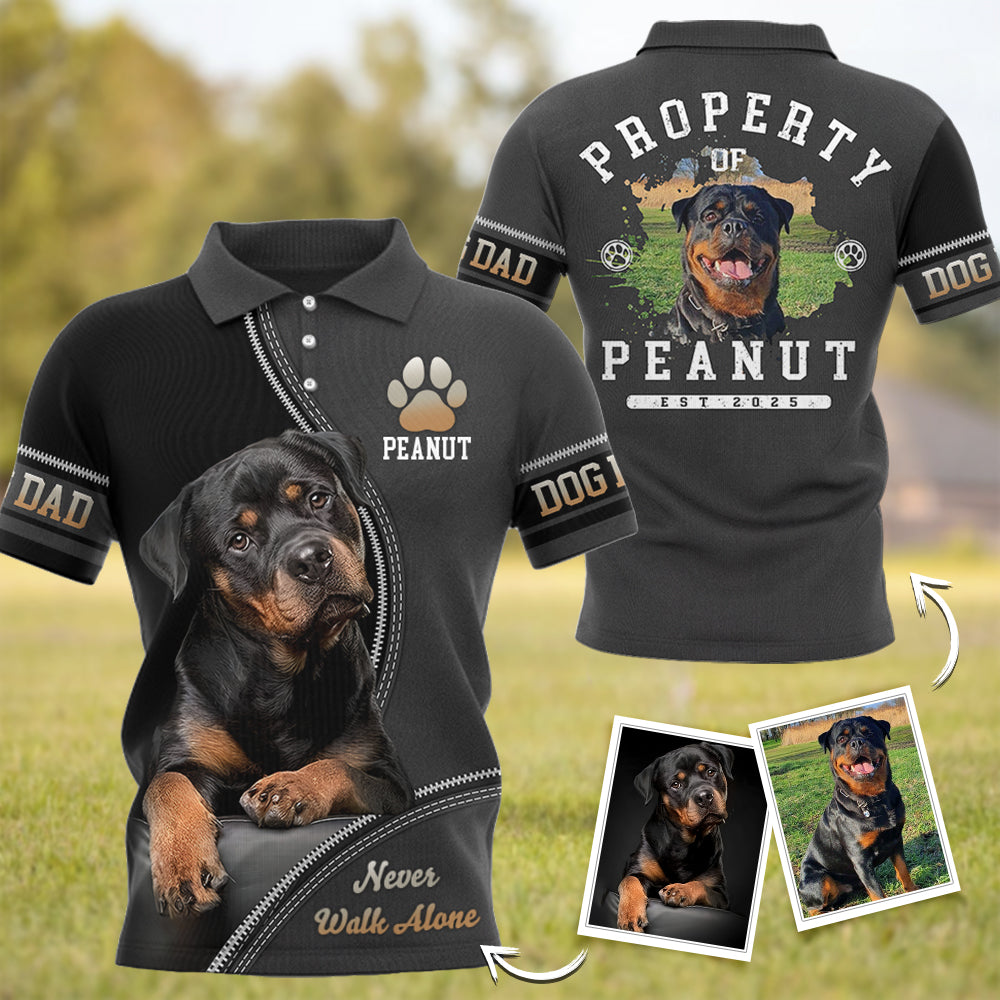 Dog Property Personalized Shirt  Gift For Dog Lovers T1807