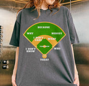 Baseball Classic Comedy Routine Who's on First Classic - Personalized Shirt Vr3Tu20