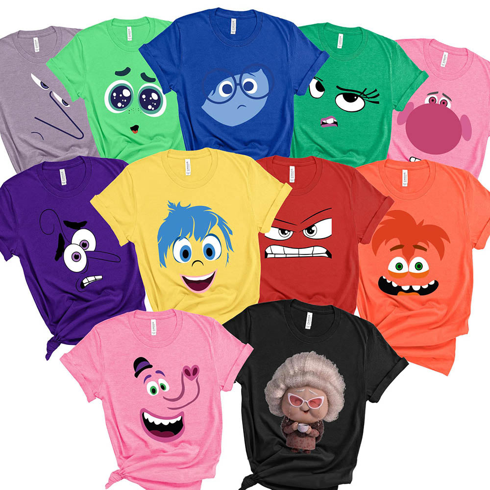 Group Halloween Shirts, Emotions Matching Halloween Costume Shirts for Teachers, Office Halloween Party, Youth Halloween Group