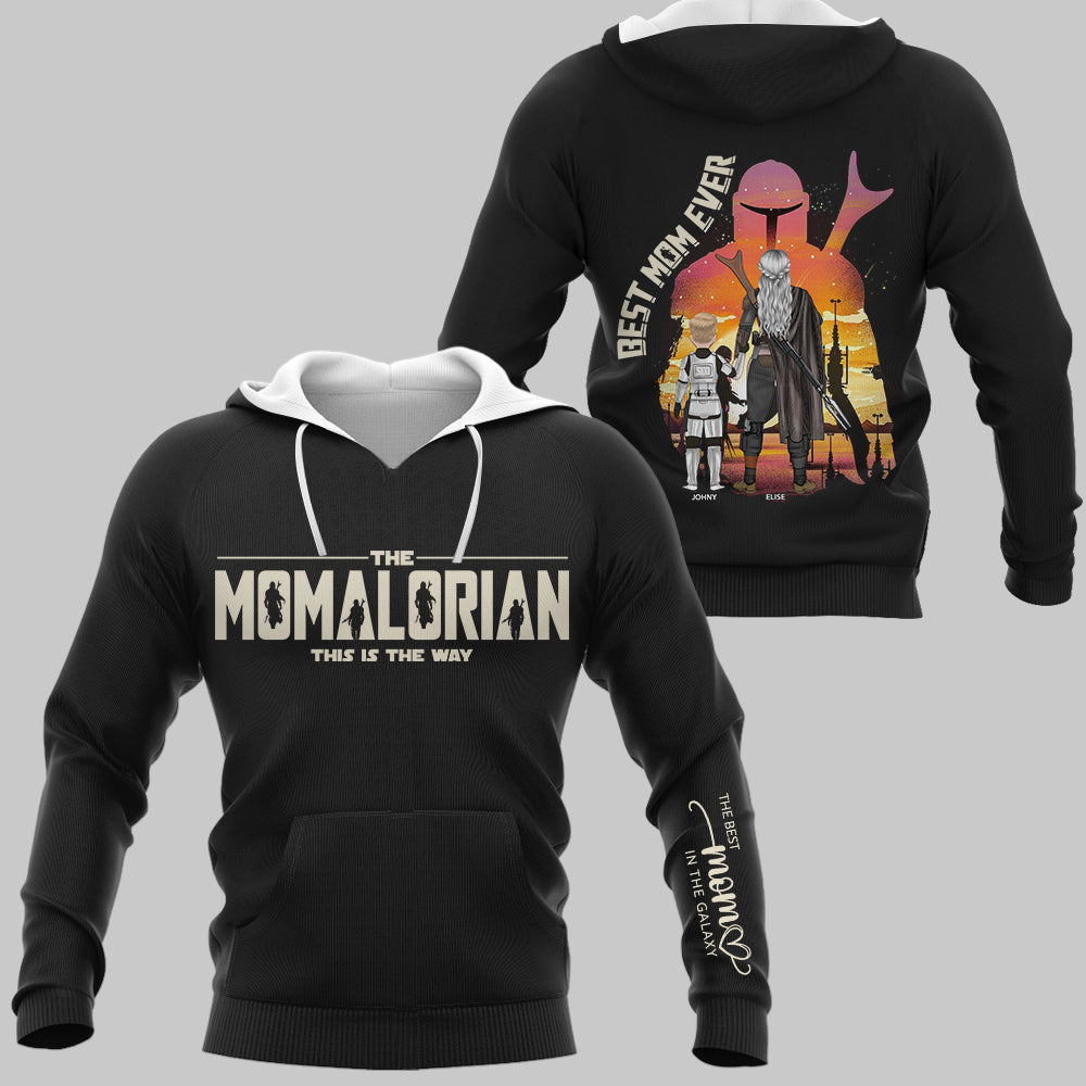 The Momalorian - Best Mom Ever - Personalized Shirt Gift For Mom - Custom Mother's Day Gift 2026 T1807