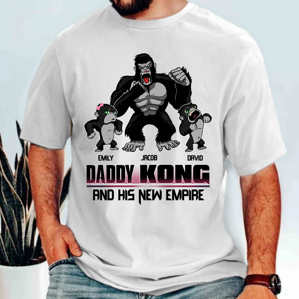 Daddy Kong Personalized Shirt Gift For Dad - Father's Day Gift