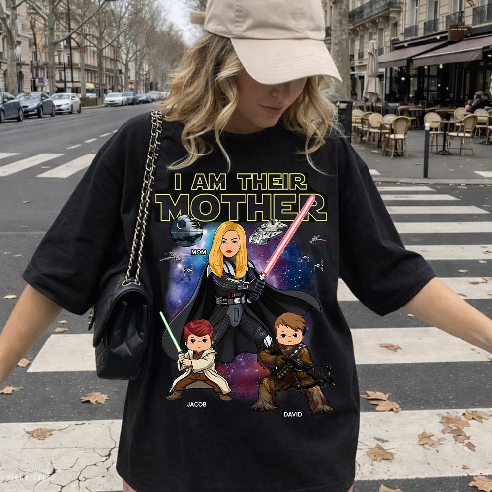 I Am Their Mother Custom Vintage Style Shirt For Mom - Mother's Day Gift New