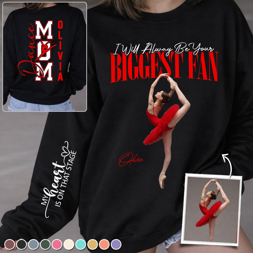 Dance Mom - My Heart Is On That Stage - Personalized Shirt Gift For Dance Lovers T1807