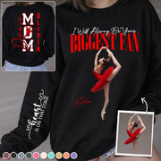 Dance Mom - My Heart Is On That Stage - Personalized Shirt Gift For Dance Lovers T1807