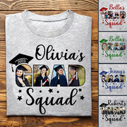 Personalized Grad Squad T-Shirt, Graduation Shirts, Matching Family Graduation Shirts, Graduation Mom, Graduation 2025 Grad Squad K1702