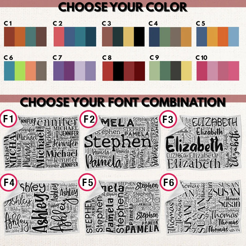 Personalized Blanket for Kids, Baby - Custom Fleece Nursery Blanket for Newborn, Kids, Swaddle