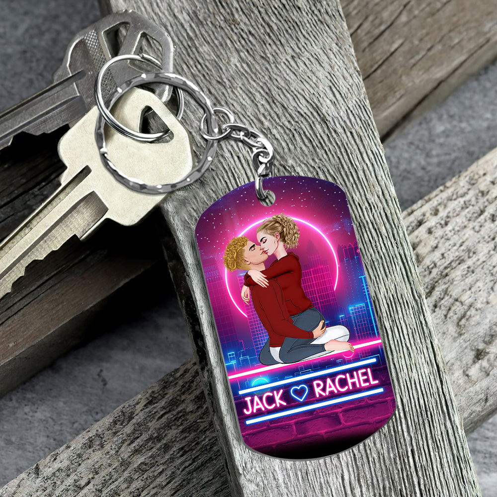 To My Wife Always Remember - Personalized Keychain Anniversary Gift For Couples