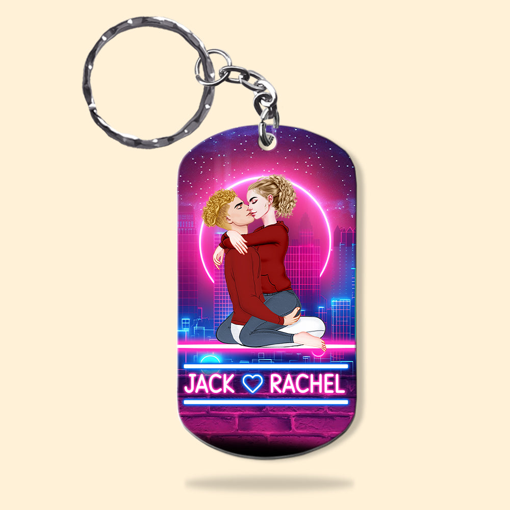 To My Wife Always Remember - Personalized Keychain Anniversary Gift For Couples