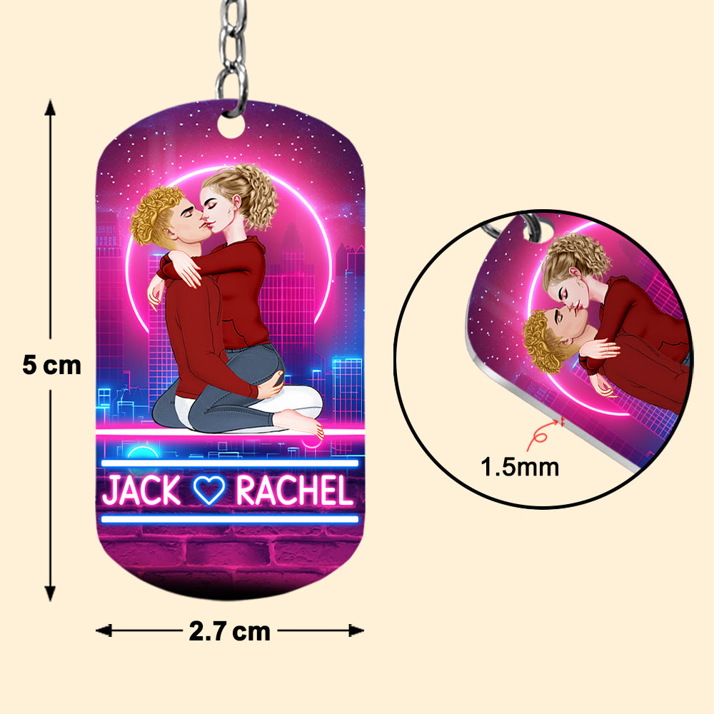 To My Wife Always Remember - Personalized Keychain Anniversary Gift For Couples