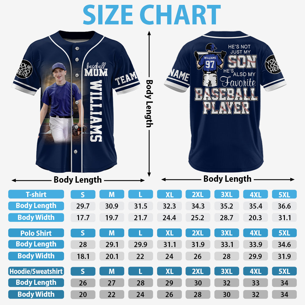 Custom Photo Baseball GameDay, Baseball Jersey, Gift For Baseball Lover A2110