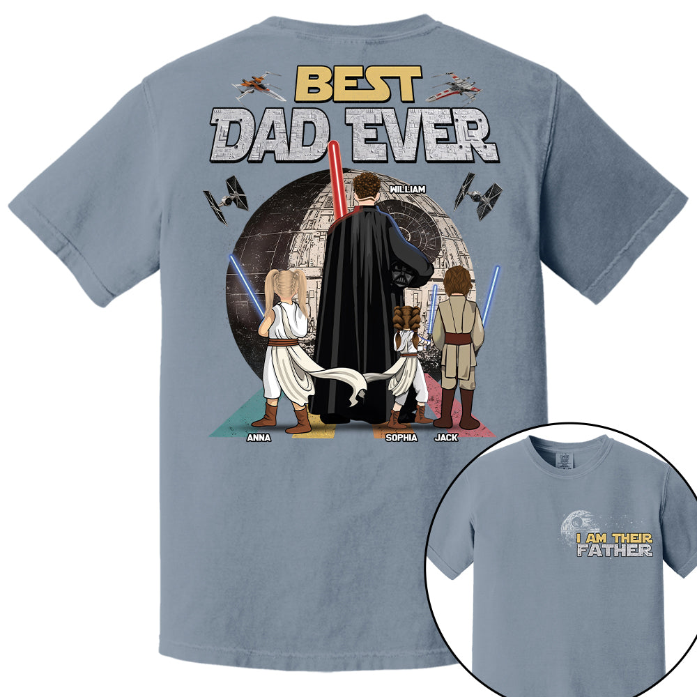 I Am Their Father Best Dad Ever - Personalized Shirt - Gift For Dad, Father's Day 2026 T1807