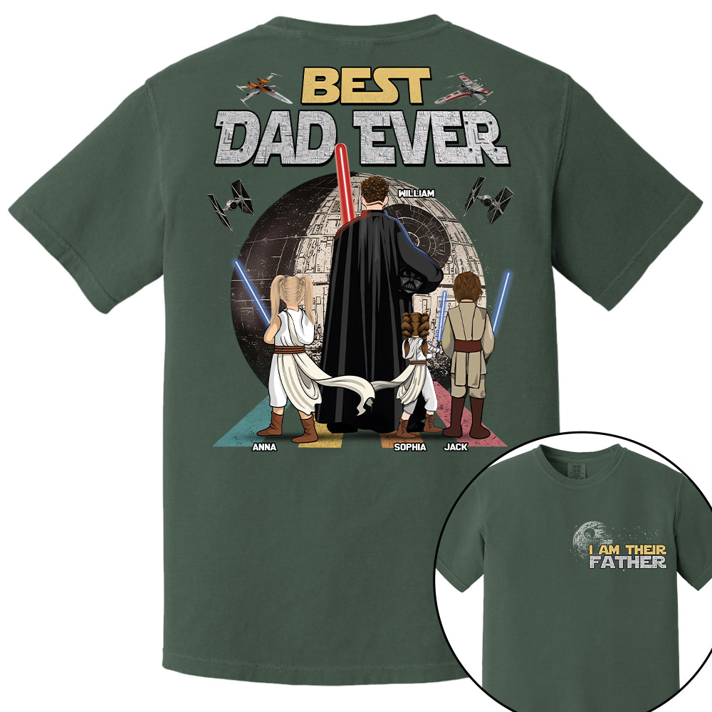 I Am Their Father Best Dad Ever - Personalized Shirt - Gift For Dad, Father's Day 2026 T1807